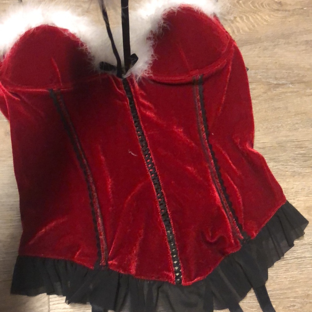 New 💖💖 SEDUCTIVEWEAR xmass corset , 3pc Set